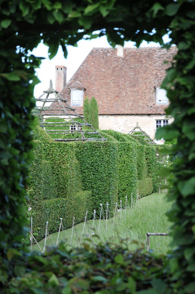 Box hedges at Orsan Priory © Franck Schmitt