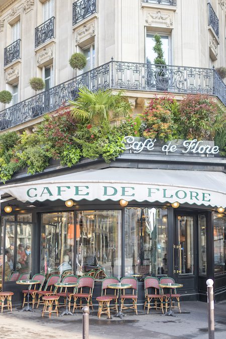 The Café de Flore Terrace by A Parisian Moment