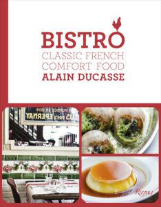 the cover of Alain Duccasse's book 'Bistro"
