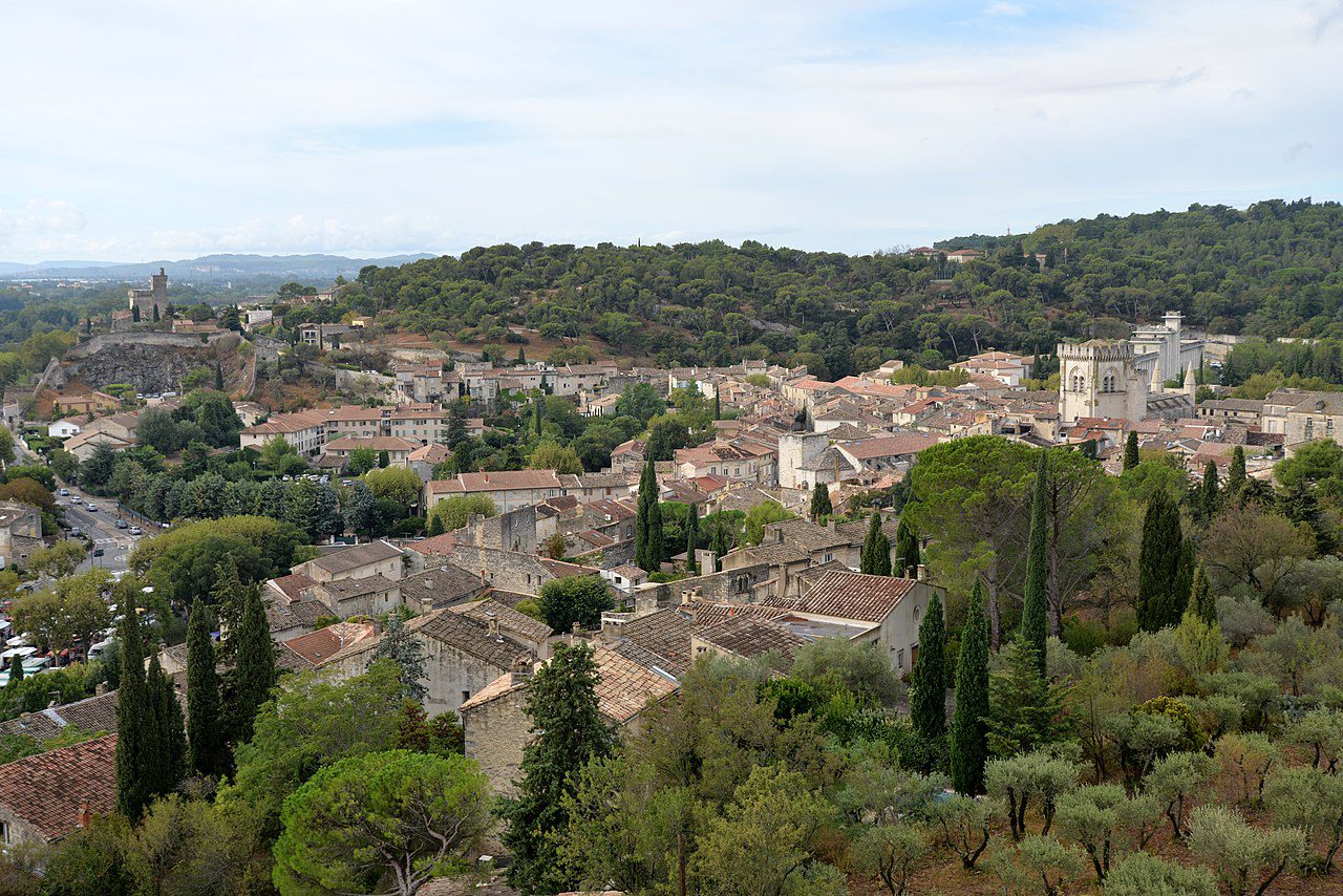 an overview of Villeneuve_Les_Avignon 