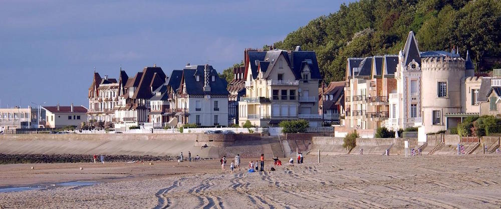 the beach at trouville sur mer