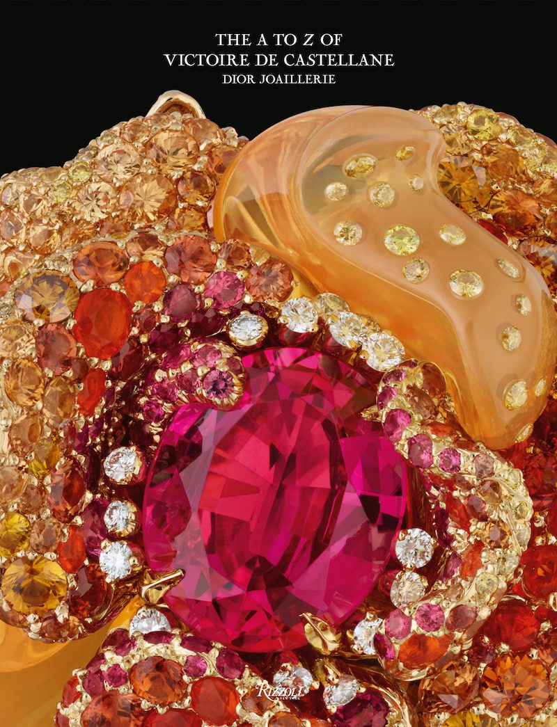 book cover featuring Dior jewels