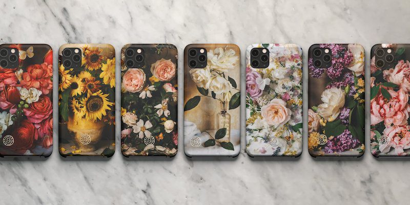 iphone cases with different floral designs