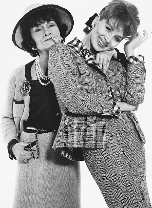 coco chanel and suzy parker in chanel