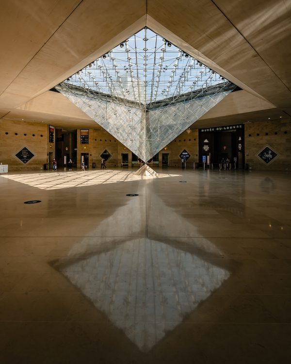 louvre pyramid interior