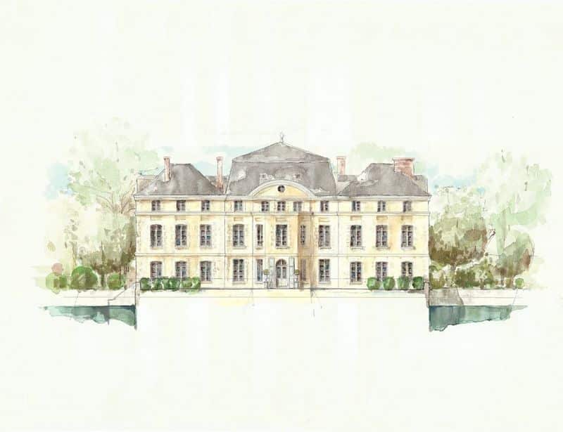 rendering of chateau
