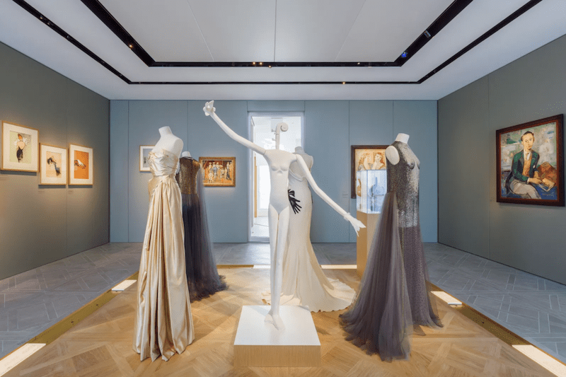 gowns in musuem