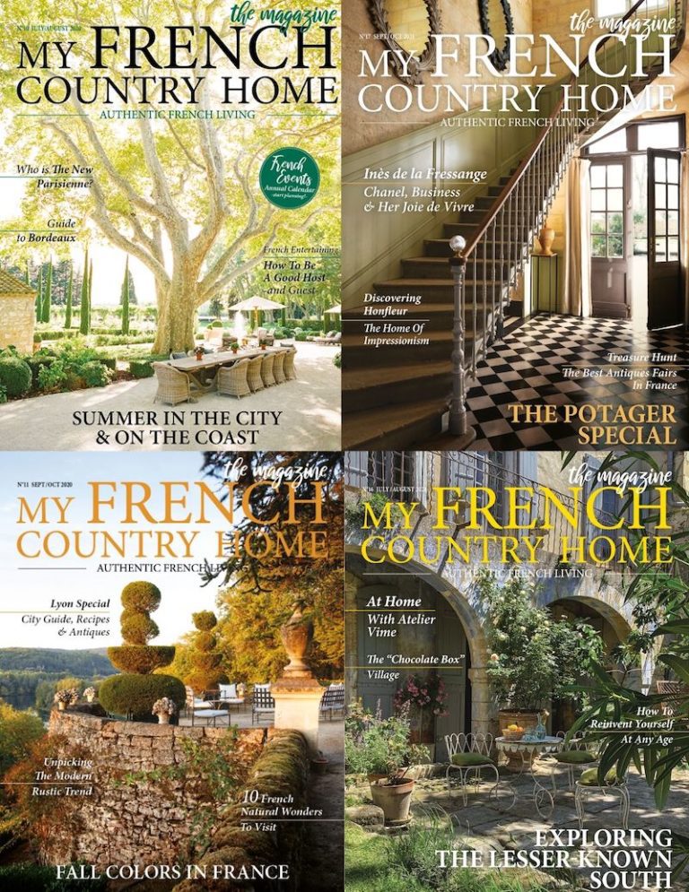 4 covers of mfch magazine