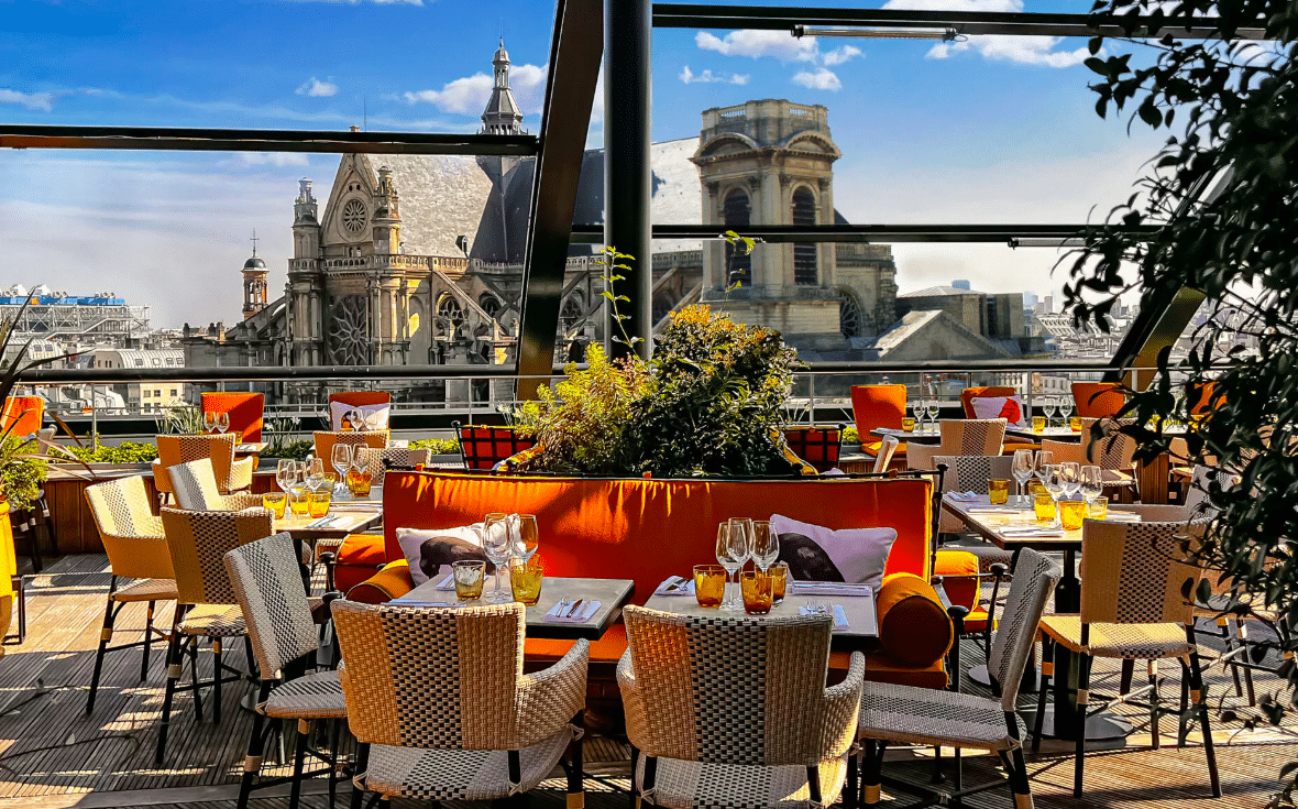 galeries lafayette paris rooftop restaurant