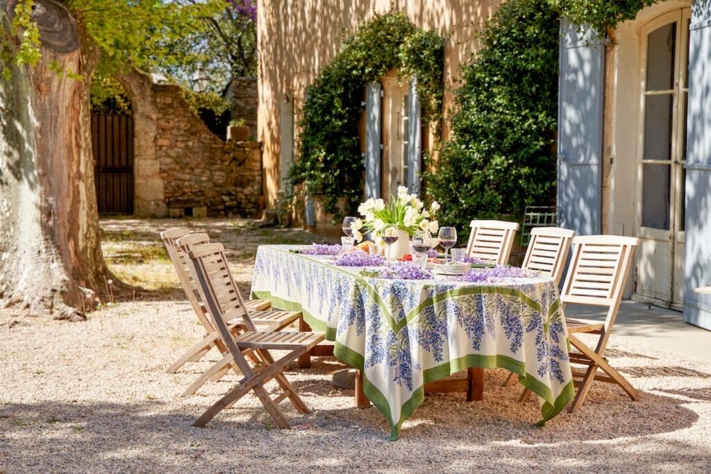 couleur nature wisteria tablecloth