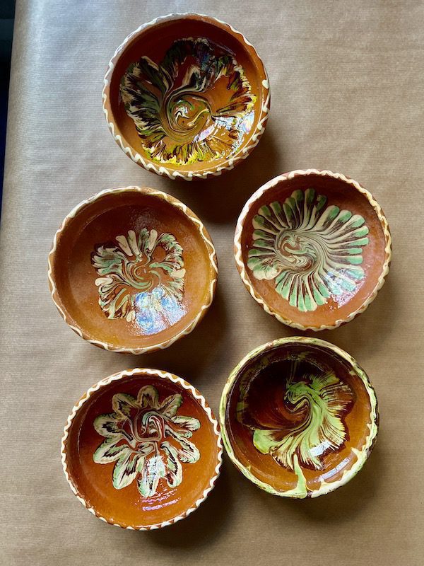 antique bowl set