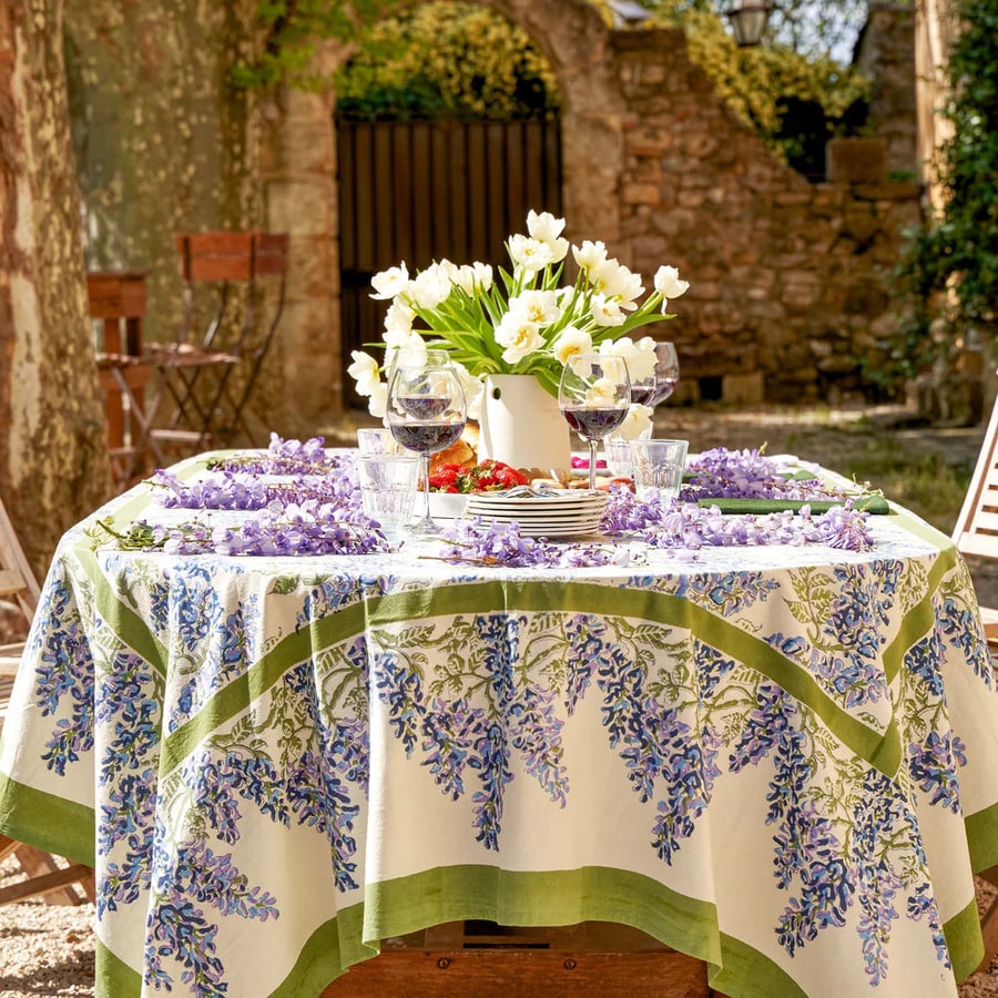 Spring tablescape