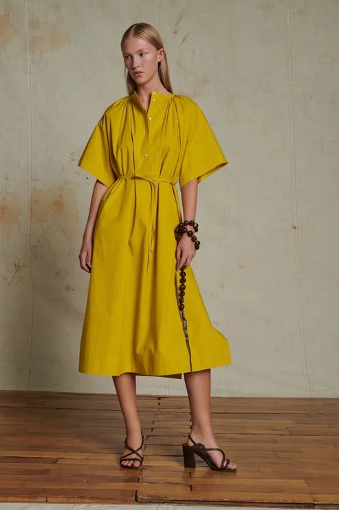 soeur yellow dress