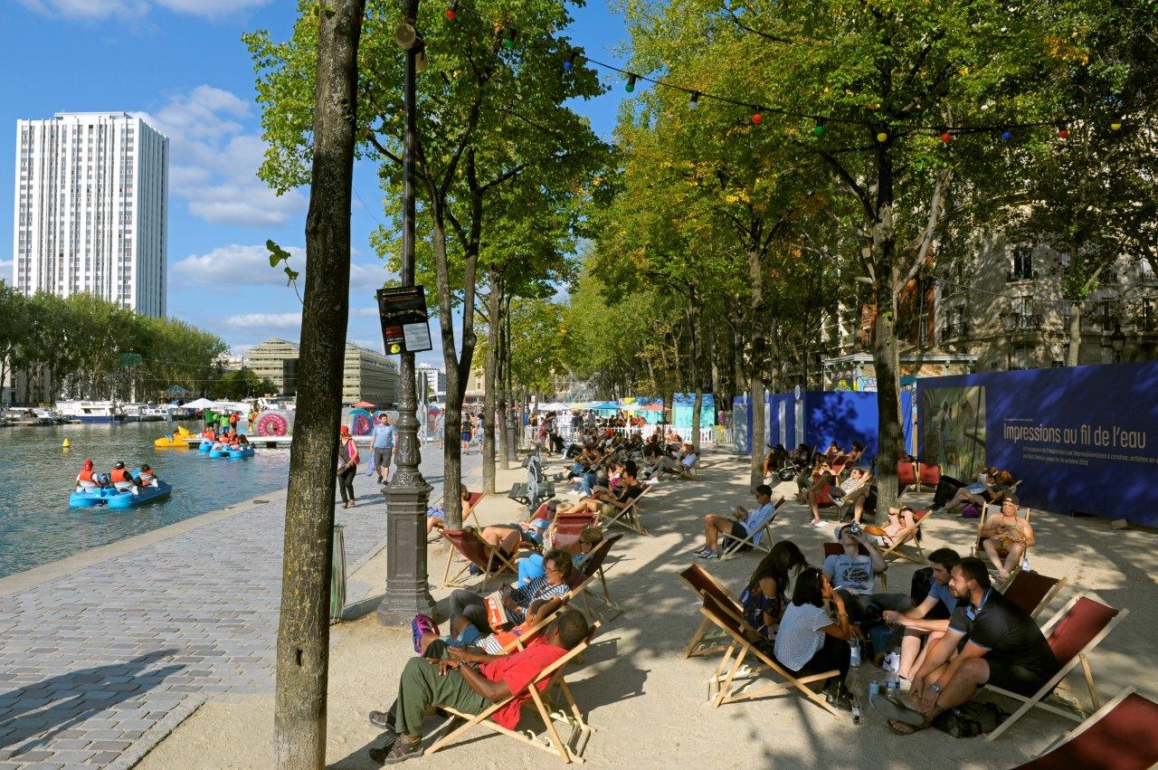 where to swim in paris - paris plages