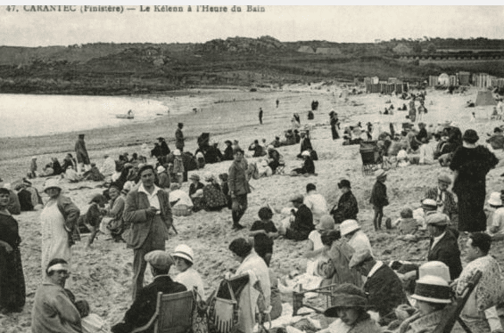 first paid french august vacation 1936