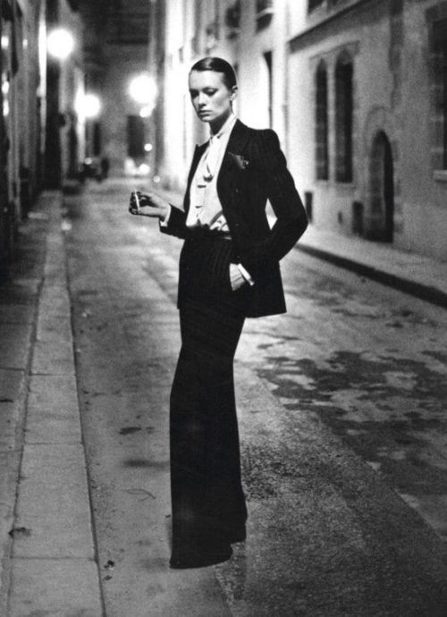 french haute couture: le smoking by yves saint laurent 