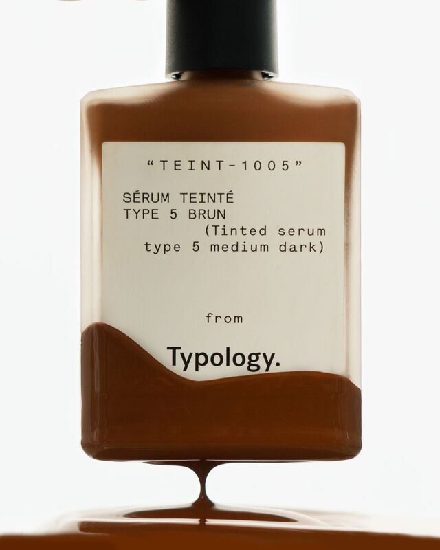 Typology tinted serum