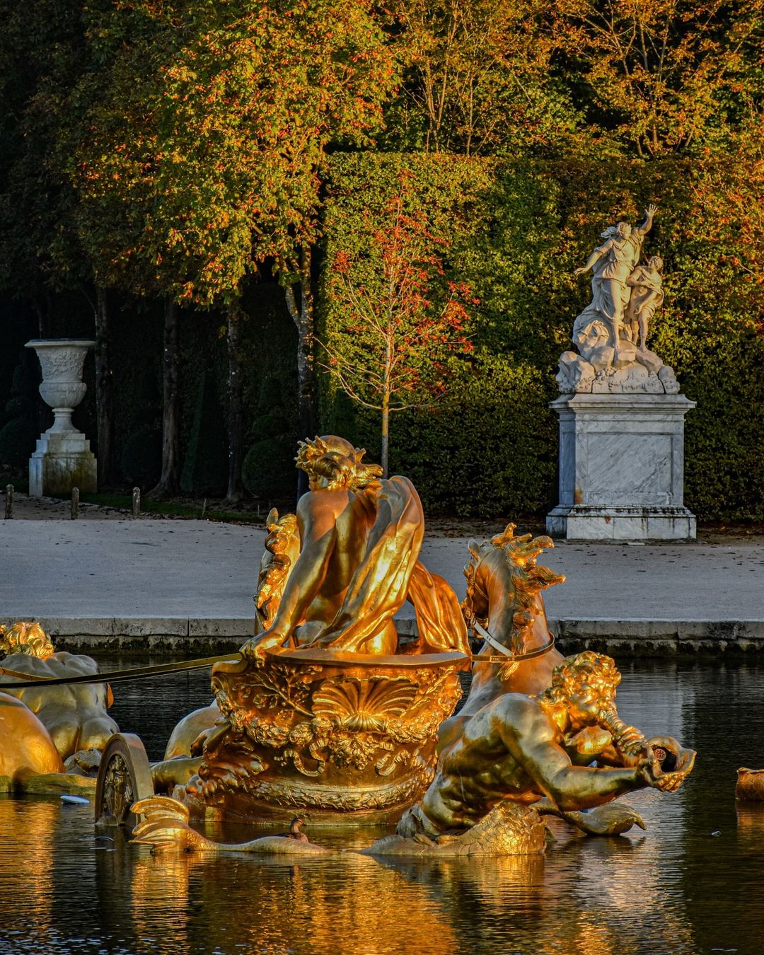 fall in france versailles