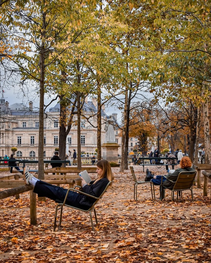 fall in france paris