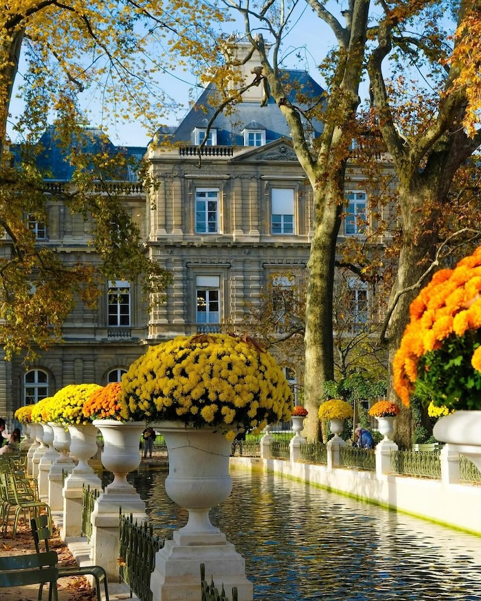 fall in france paris