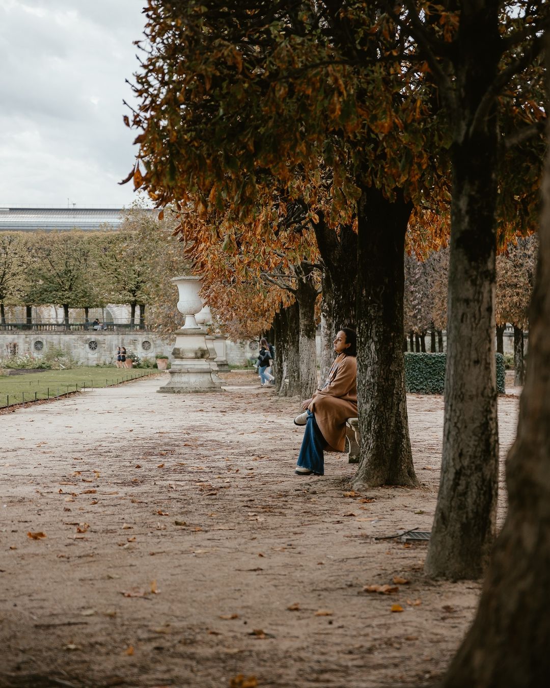 fall in france jardin des tuileries 