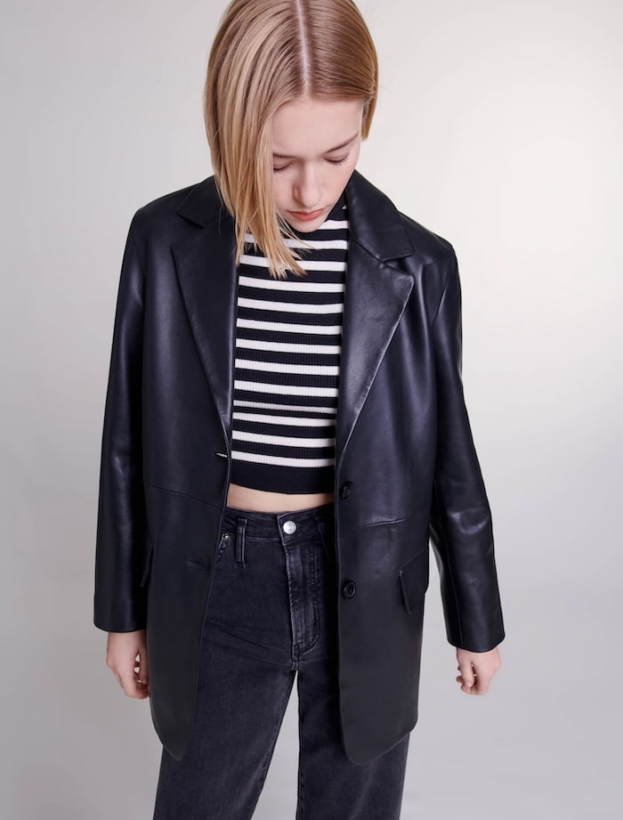 french leather jacket