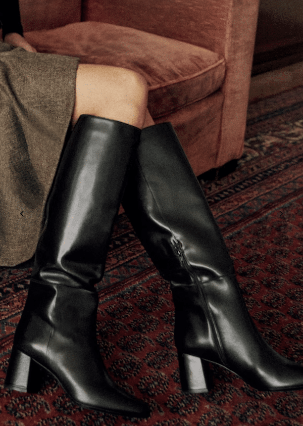 french leather boots