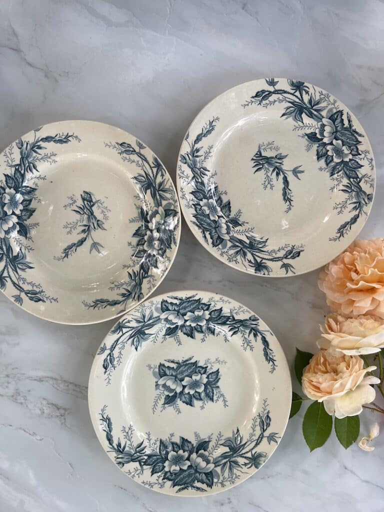 french gift ideas antique plates