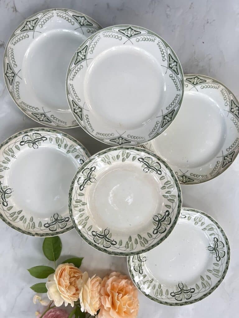 french gift ideas antique plates