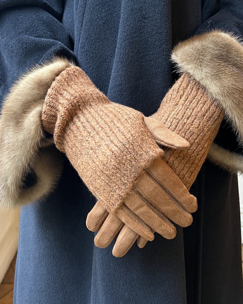 french winter fashion gloves