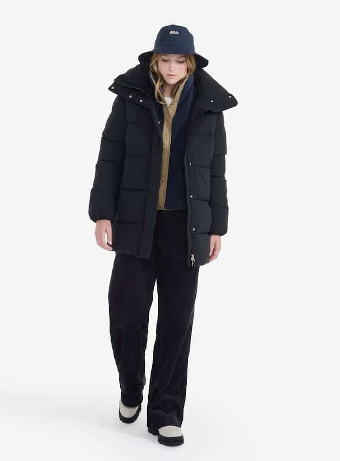 french winter fashion aigle coat