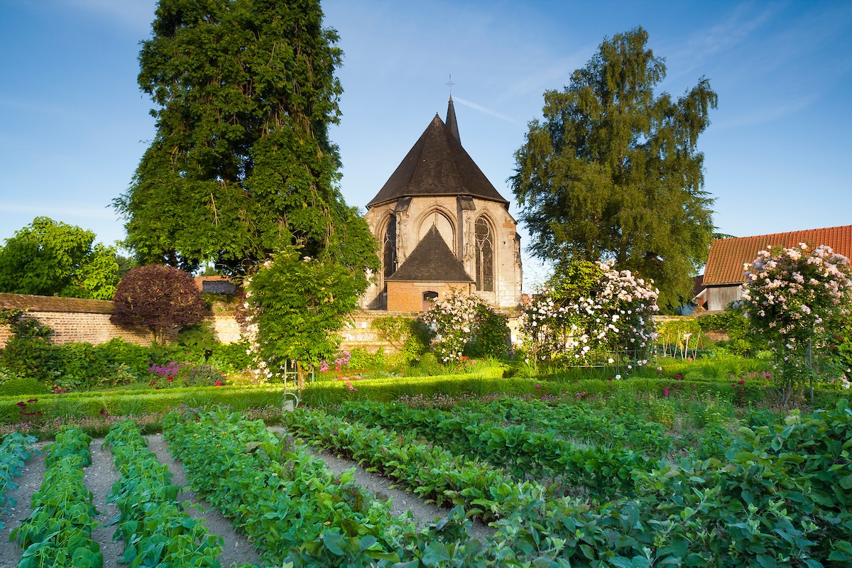 french garden design potager