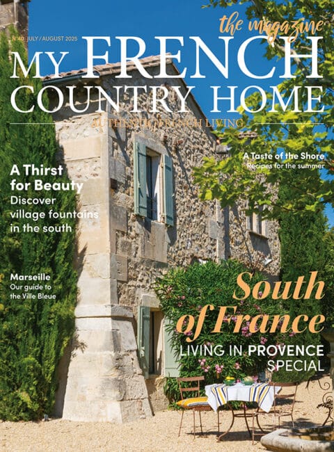 cover july august editiion of my french country home magazine