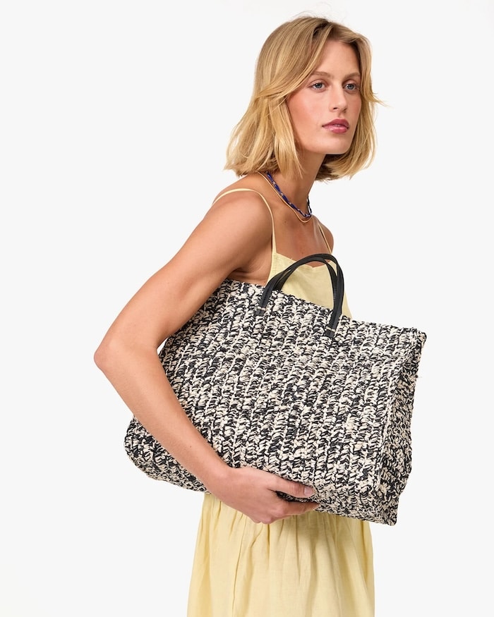 clare v. simple summer tote bag