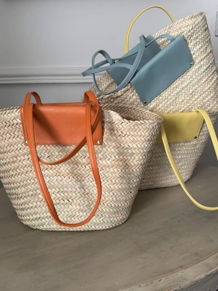 mfch boutique woven basket bag