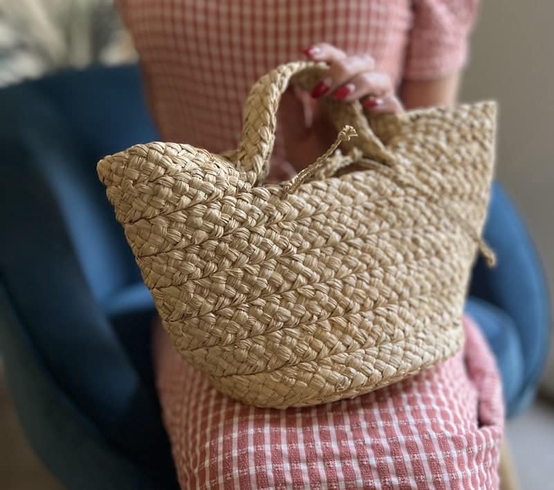 mfch wicker basket bag