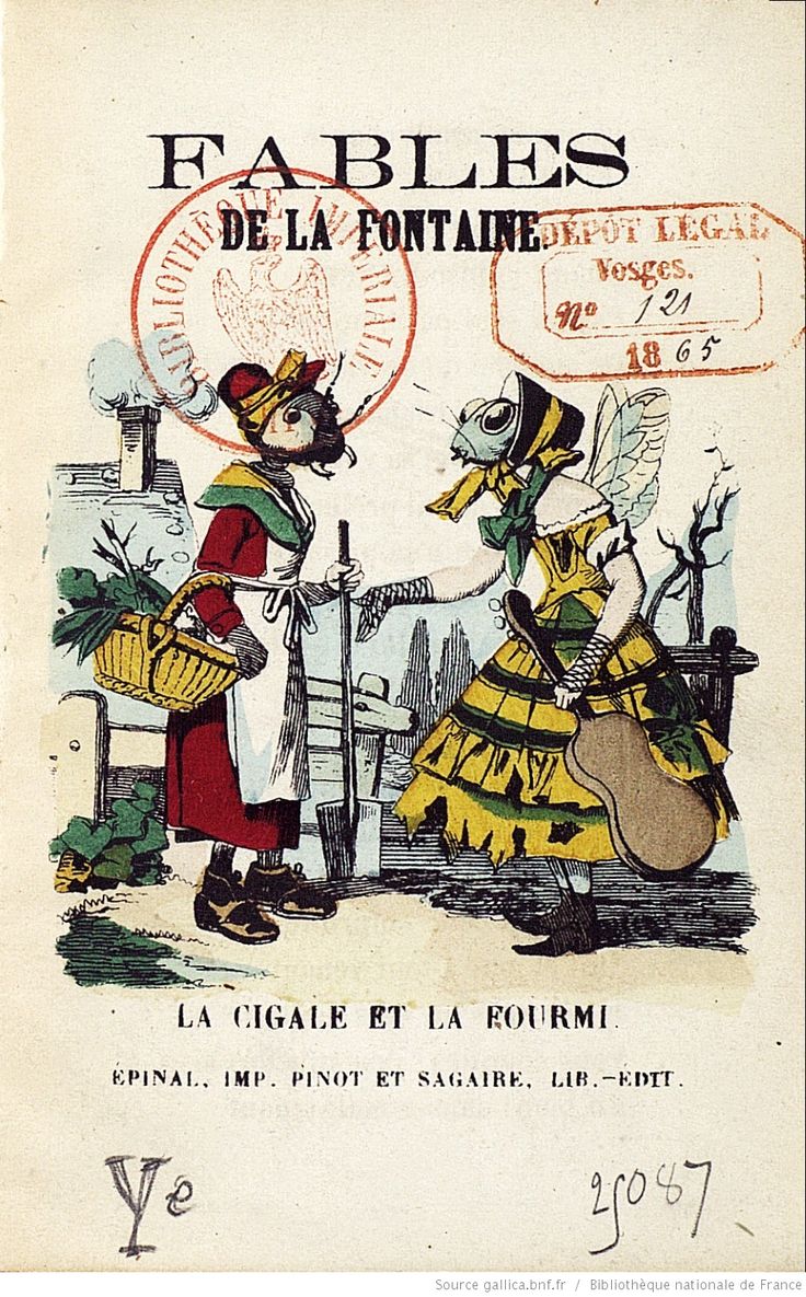 la cigale et la fourmi story of the provence cicada