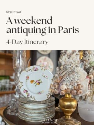 Antiquing in Paris 4-Day Itinerary