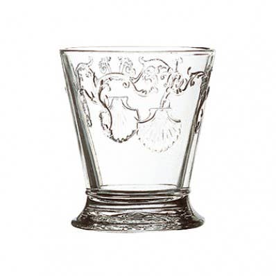 French grandeur: french glass tumbler