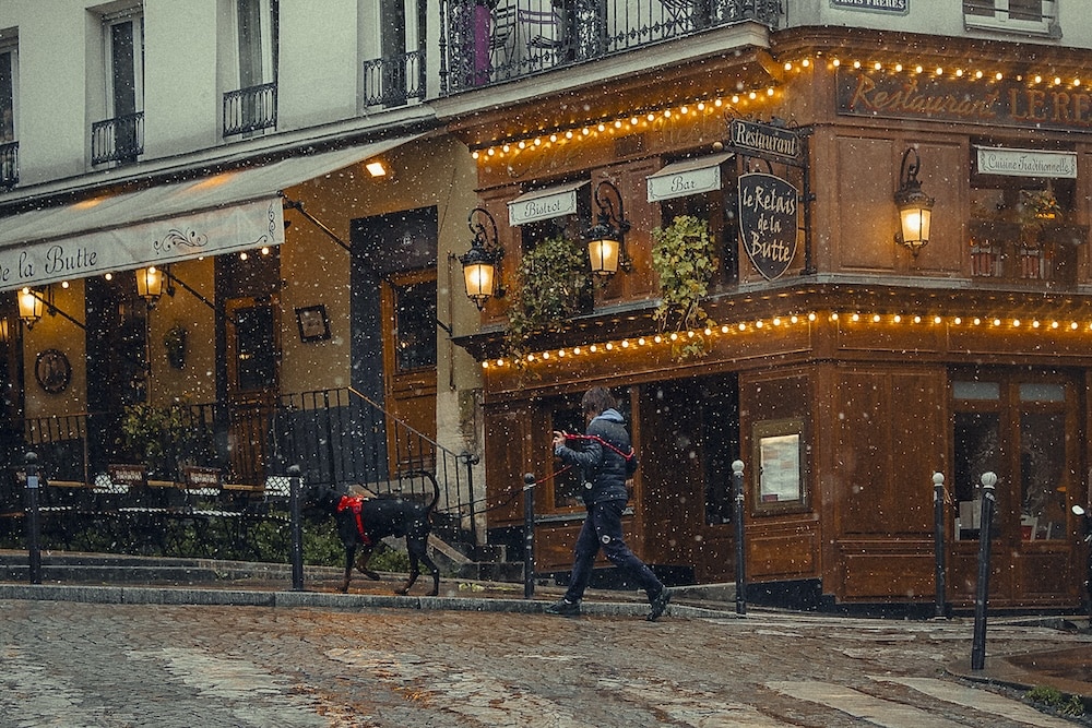my french country home magazine portfolio paris in the snow