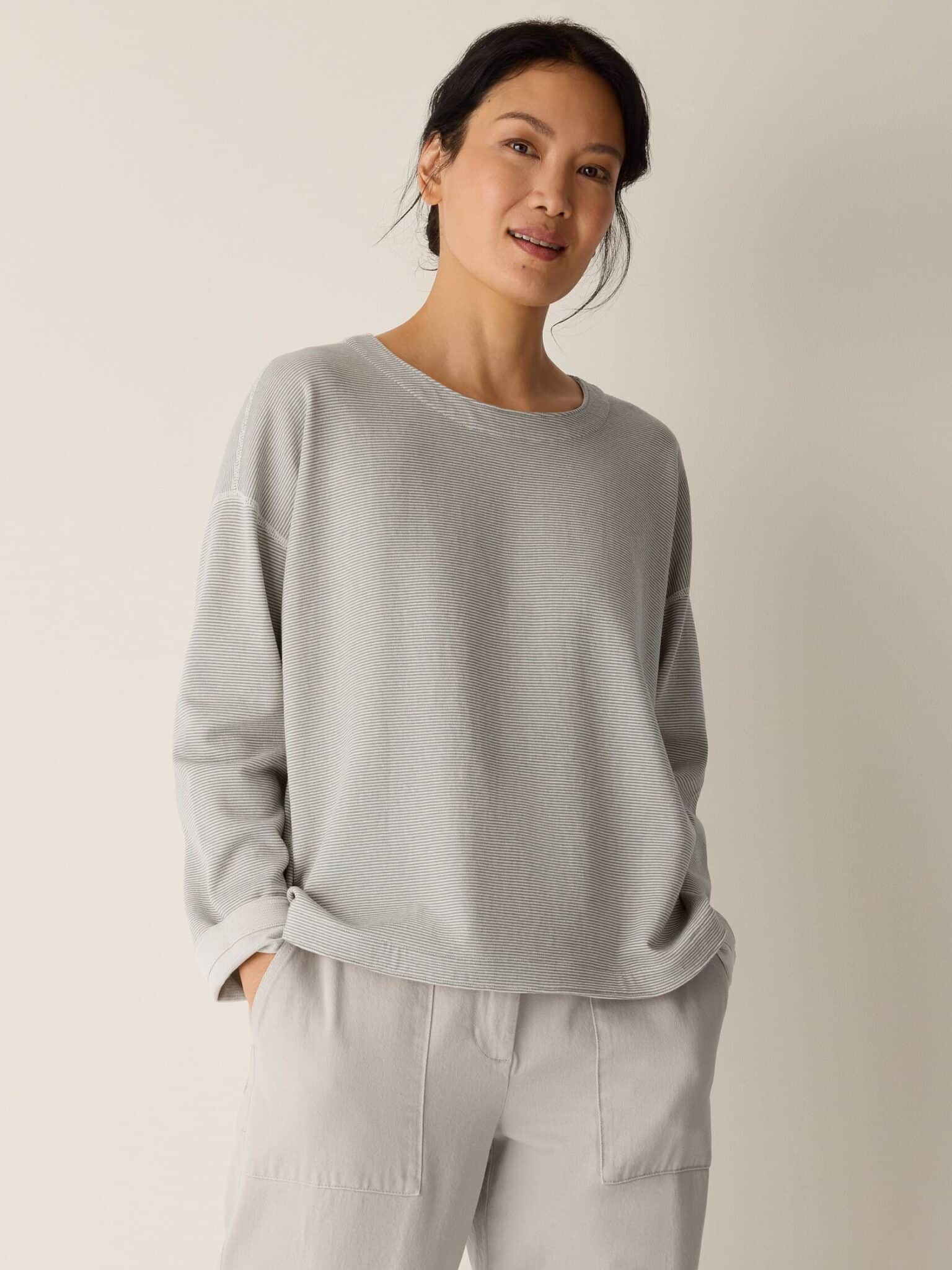 eileen fisher cotton sweater