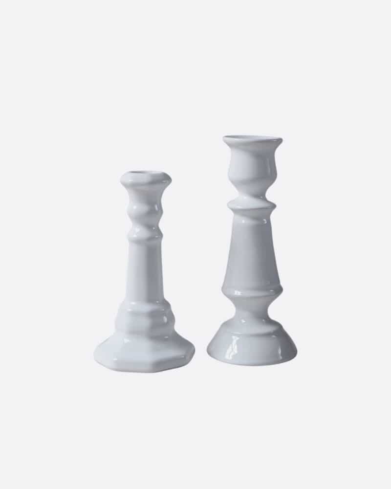 Handmade French candle sticks.