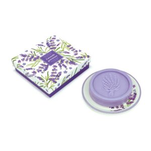 French decluttering lavender soap. 