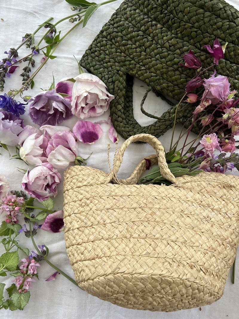 french summer fashion wicker bag