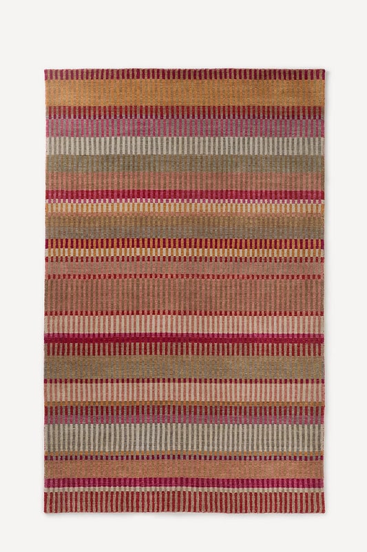 tufted multicolor rug