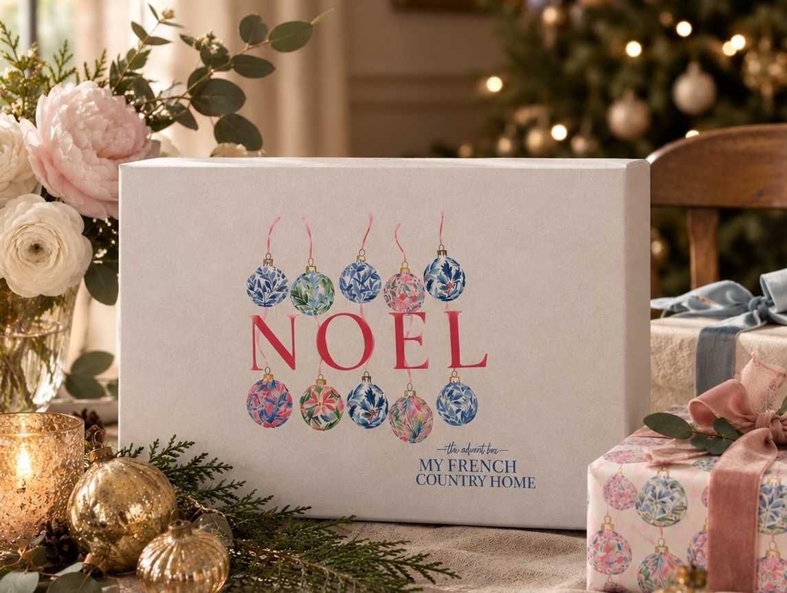 French advent box by My French Country Home.